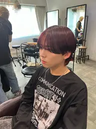 【メンズ限定】メンズカット+縮毛矯正/¥11500