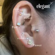 SELECT★耳ツボジュエリー 10粒