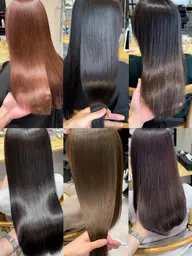 似合わせカット＆【自然な美髪へ】ナチュラル縮毛矯正＆髪質改善4stepトリートメント