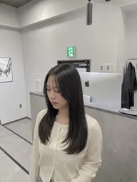 似合わせカット+透明感カラー+潤い補修トリートメント