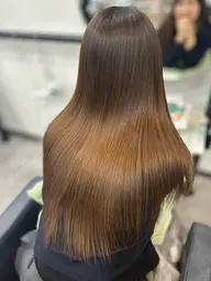 カット+美髪縮毛矯正+2stepケアトリートメント