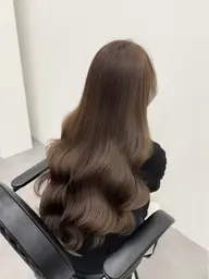 【透明感カラー✨】ブリーチなしWカラー＋選べるオリジナルケア💇‍♀️