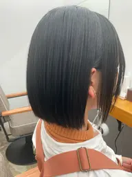 カット+髪質改善酸性ストレート!トリートメント付!