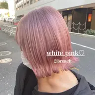 【♥️ご新規様限定価格♥️】ブリーチありトリプルカラー（デザイン×）➕ストレートorコテ巻仕上げ🪄🫧