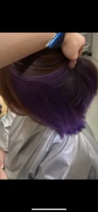 カット＋インナーカラー