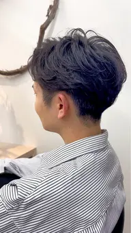 【Men's】カット+眉カット+高濃度炭酸洗浄¥7700