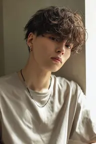 【🔥男性 MENU No.🥇🔥】カット+シャドウパーマ+艶トリートメント