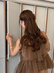 ⭐︎ちょっぴりおしゃれな日に⭐︎ハーフツイン🛵💐