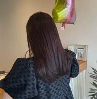 カット+ 透明感カラー+バイカルテ髪質改善トリートメント