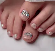 親指アート2本付き