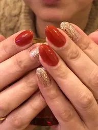 ワンカラーフィルインまたはオフ込み ご希望のカラーの写真をお持ち込みください。