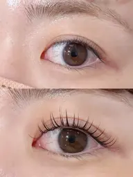 🧑‍🎓ミニモ学割🧑‍🎓自まつ毛ごと上がる⤴️【& Healthy(マツエク➕パーマ) 】フラットラッシュ100本