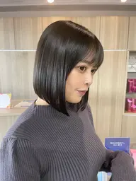 🩶髪質改善縮毛矯正🩶うる艶🫧縮毛矯正＋カット＋1stepトリートメント付き💫