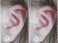 耳つぼジュエリー👂️(両耳8粒)