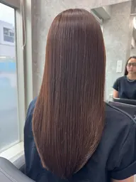 カット+METEO髪質改善ストレート+トリートメント
