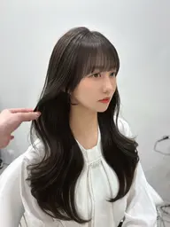 【 ミニモ限定✨️特別価格 】 前髪縮毛矯正(髪質改善) + 前髪カット