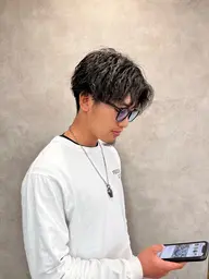 メンズカット✂️＋ヘッドスパ🧴‎◌𓈒𓐍‪#センターパート#マッシュ#マッシュウルフ#スパイキーショートなど