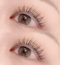 上がりすぎない緩めのまつ毛パーマ