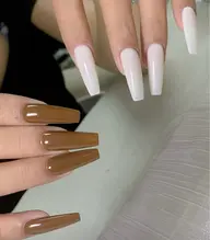 💗長さだし、ワンカラー/マグネット6980💅 シールつけ放題､爪の長さを整えて、♪美しく自然な指先に✨