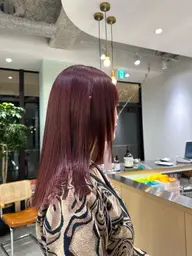 艶髪暖色系カラー🍷🍷🍷➕2stepトリートメント(ワンカラー)