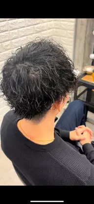 メンズパーマトリートメント