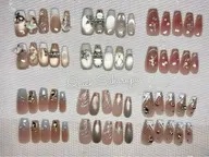 Jrネイリスト(オフなし)ロングスカルプ 【時短施術】日本初Quick Sukarupu 特別価格定額コース¥3480