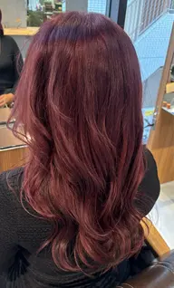 お出かけ前に✨️コテ巻き仕上げ✨