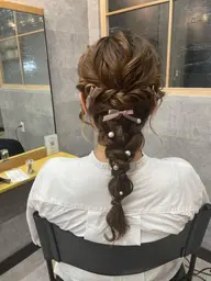 ヘアセット　🎀
