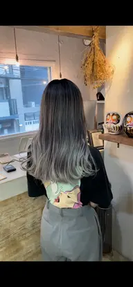 カット+ブリーチカラー+2Stepトリートメント