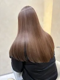 【ブリーチ無しで叶える透明感✨】ブリーチ無しWカラー