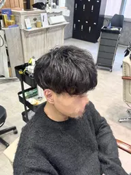 MENSカット ➕ ナチュラルパーマ 🌀