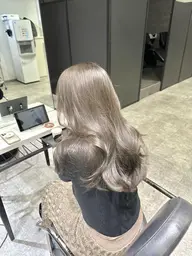 前髪カット+イルミナカラー+5ステップTOKIOトリートメント