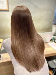 ［ダブルカラー］ブリーチ+ヒアルロン酸カラー+超音波ライトトリートメント