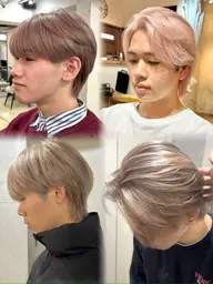 【外国人風】カット×ダブルカラー✨