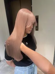 【ブリーチカラー】ハイブリーチカラー(ケアブリーチ)+TOKIOトリートメント