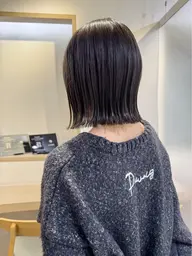 【梅雨前必見☂️】ナチュラルストレート◎骨格診断カット＋縮毛矯正✨