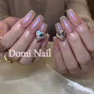 【SNS大人気】チップ長さだしミラーネイル💅🏻ベース色あり★ケア込み10980円
