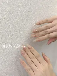 ☘️チップ長さ出しワンカラー/ラメグラデーション🌟パーツ2個付き/スートンも◎💐初回ソフトジェルオフ無料🆓