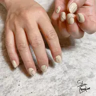 時短!【オフ込】🟠2色で完全おまかせ/シンプルニュアンスネイル🌿オフ有 ※オフ無しの場合メッセージ下さい