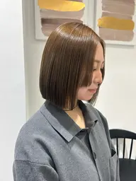 【5月限定☀️紫外線対策】カット+縮毛矯正+LOA uvスプレー付き✨
