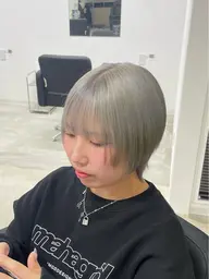 ブリーチ(全頭)＋カラー