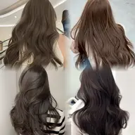 【ミニモ学割】高保湿超音波トリートメント+透明感ケアカラー+コテ巻き付🫧韓国ヘア
