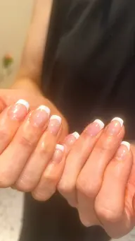 《🖤韓国ジェル*フレンチ🤍》オフ込💎✨難波店