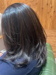 【1日で完結】ノンジアミンカラー×デジタルパーマ×似合わせカット×高濃度TR｜頭皮を労わりながら華やかなデザインを両立