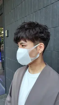 【メンズ限定】似合わせカット＋パーマ＋クイックトリートメント