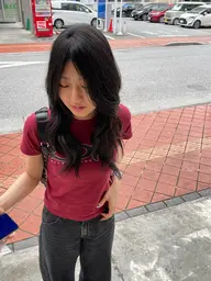 【明日26日15時半‼️】ロングハッシュカットのモデル募集中です。⚠️髪の毛の長さが鎖骨より下の方限定