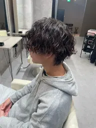 メンズ限定‼️波巻きパーマ