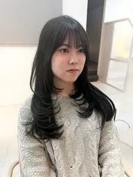 【ミニモ限定】当日予約OKレイヤーカット/ハッシュカット+クイックTR