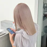 💎4月限定学割💎【カット+プレミアムケアブリーチ+カラー+内部補修トリートメント】ロング料金込み#ダブルカラー