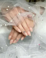 【ハンド】🩵定額B Design🩵《韓国ワンホンネイル》【オフなし】